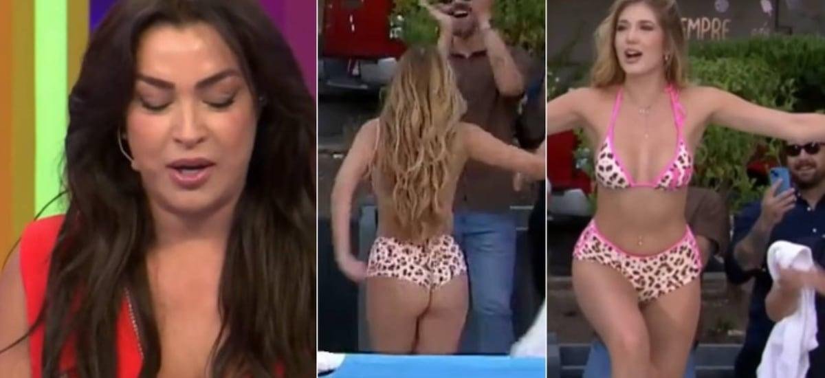 ¿Arruinó el momento? Disley Ramos responde a ácido comentario de Marlen Olivari en medio de jugado piscinazo en vivo