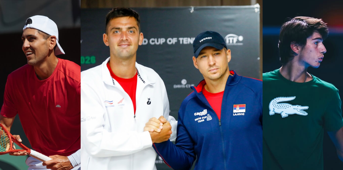 Chile sale a golpear primero ante Serbia en las Qualifiers de Copa Davis