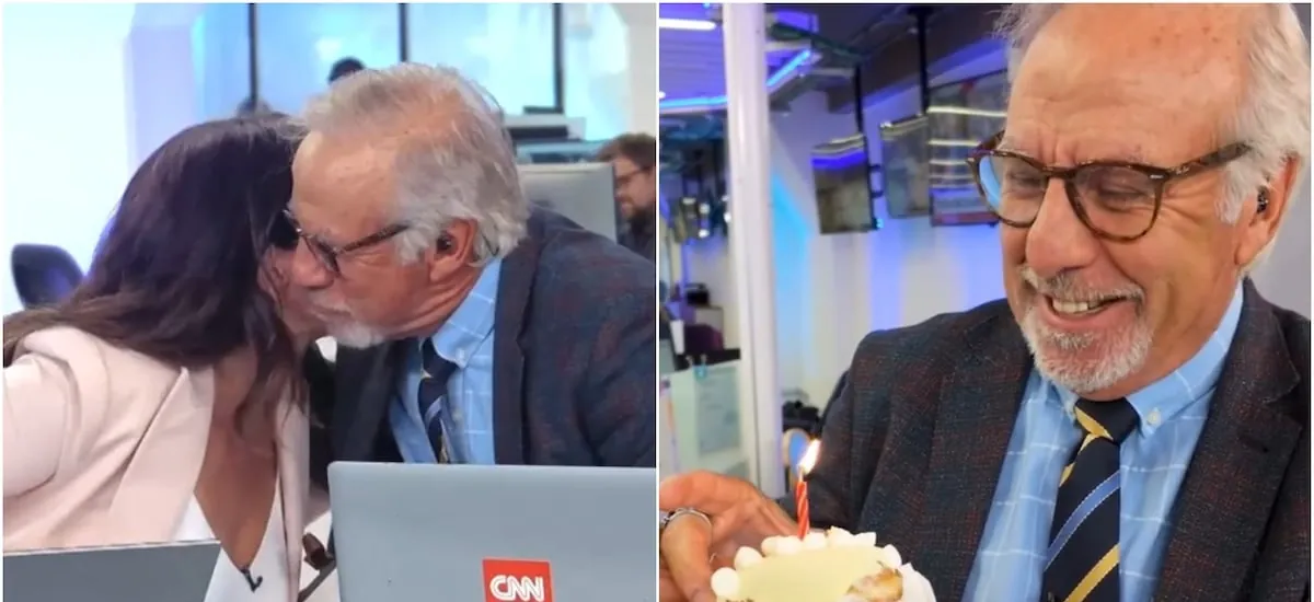 Así celebraron el cumpleaños de Fernando Paulsen en CNN Chile: confesó que con el cambio de mando “no me pesca nadie”
