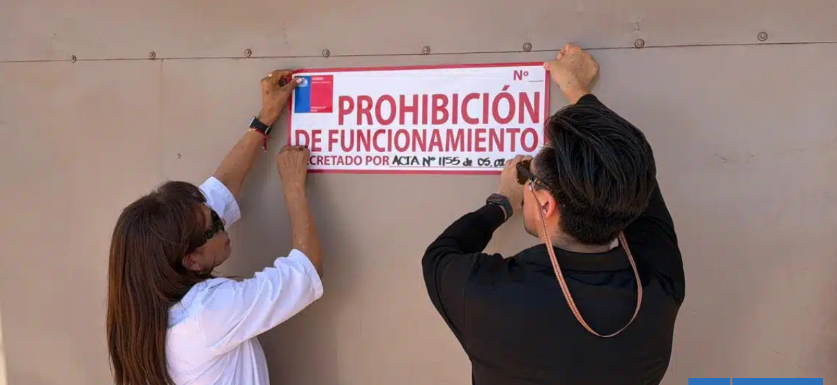 Decomisan 700 kilos de alimentos desde cocinería y prohíben su funcionamiento en Antofagasta