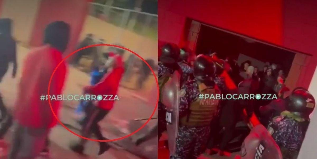 "Ante la atenta mirada de la policía": Periodista argentino filtra video que pone en jaque a Independiente
