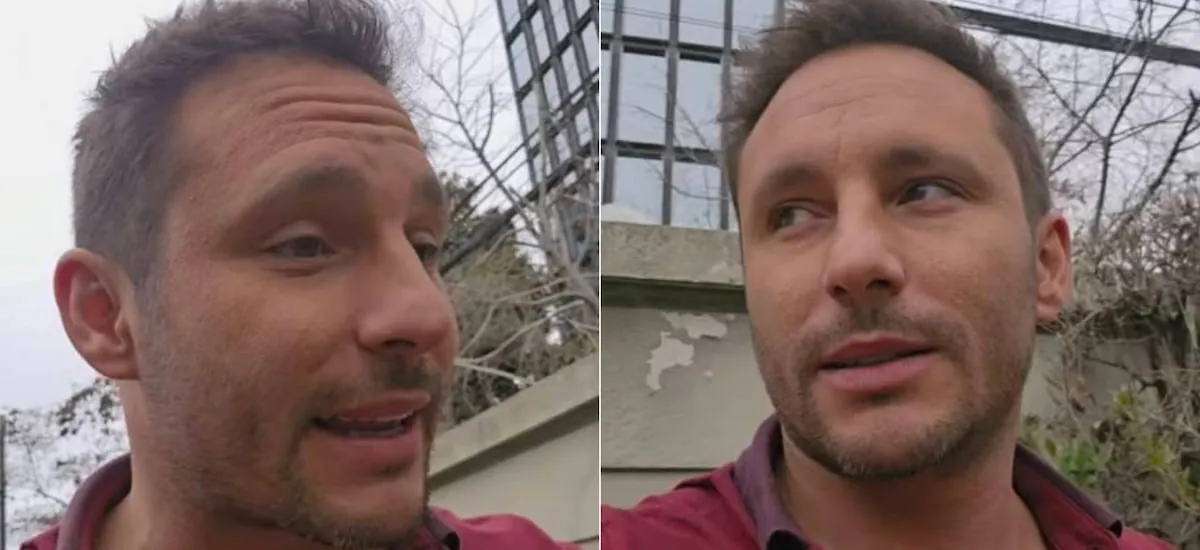Francesco Gazzella enfurece tras casi ser atropellado por conductora que gritó y se dio a la fuga: se desahogó sin filtro