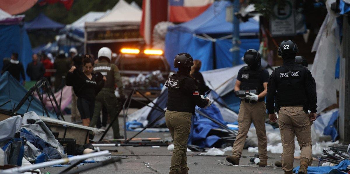 Delegado calificó como "extraordinariamente exitoso" el operativo en Meiggs