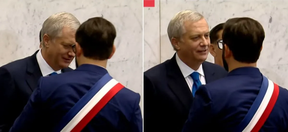 Se acabó el misterio: revelan qué era el “papelito” que Boric entregó a Kast en pleno cambio de mando