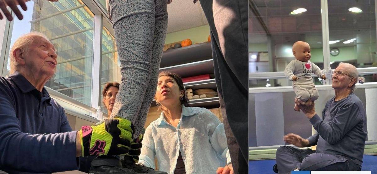 La innovadora terapia creada por un kinesiólogo chileno que ayuda a niños con daño neurológico severo