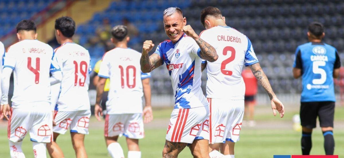 ’Turboman’ volvió a celebrar de azul: Eduardo Vargas marcó su primer gol tras regreso a La U