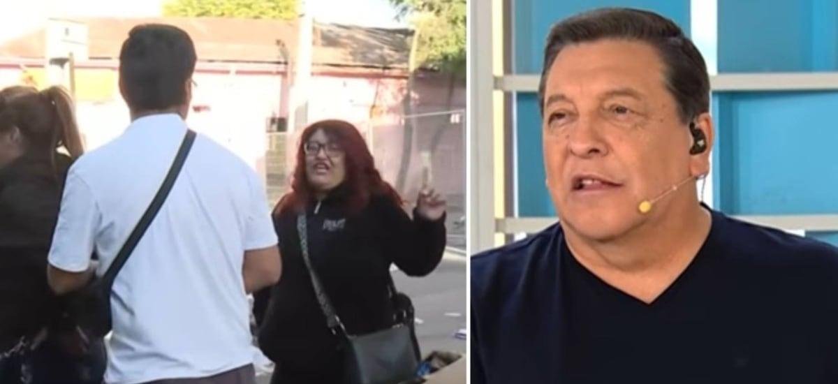 “¡Muy vendido!“: ambulantes de Meiggs se niegan a hablar con CHV y JC Rodríguez reacciona a feos insultos que recibió