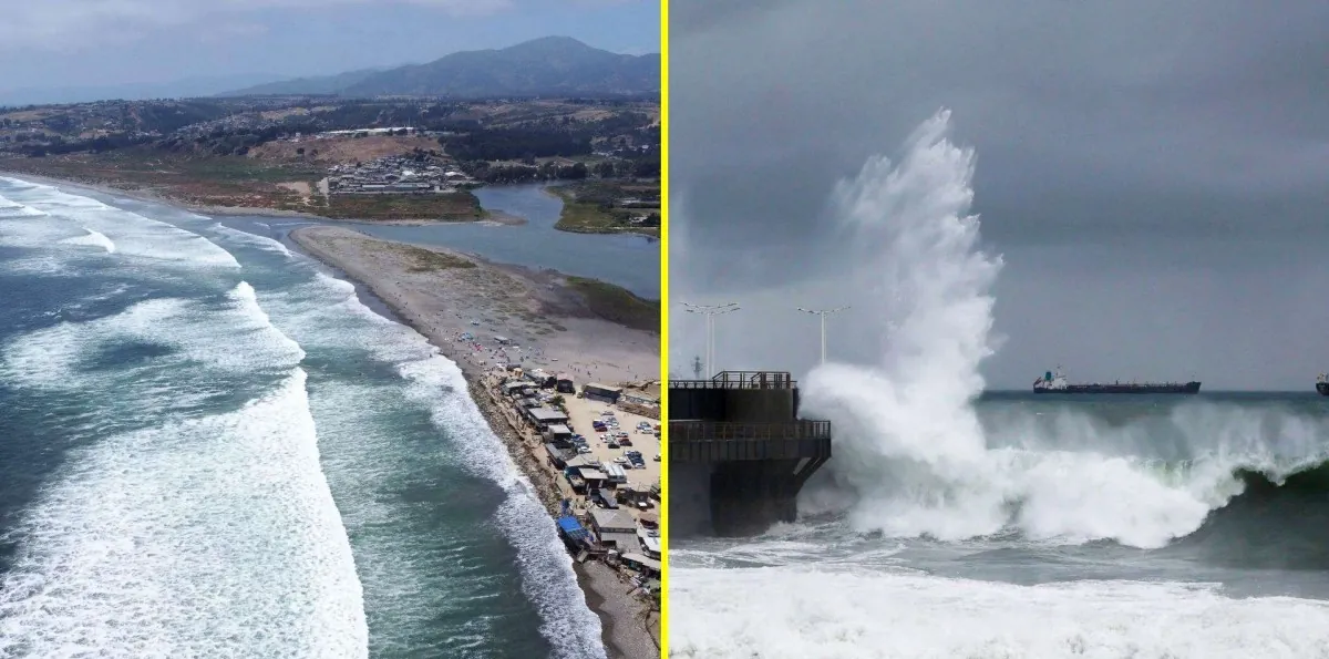 Emiten aviso por marejadas que afectarán a gran parte de Chile entre jueves y domingo
