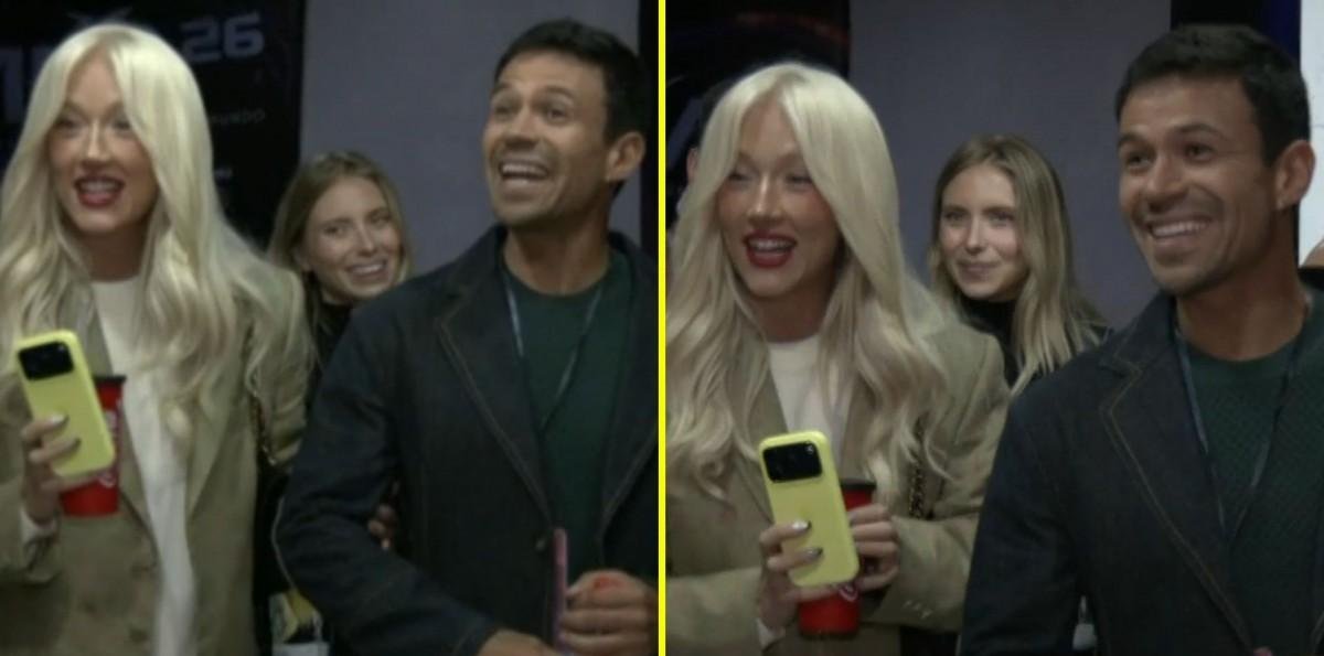 Así reaccionó Vesta Lugg al ser sorprendida junto a Chapu en el react de Viña 2026