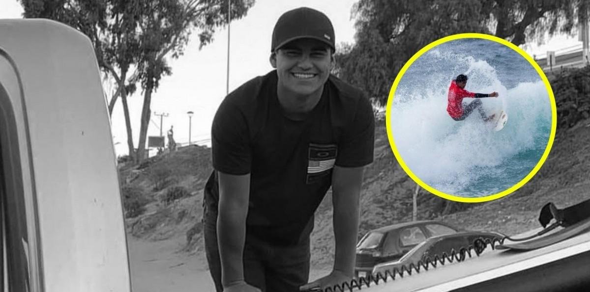Luto en el deporte nacional: Joven surfista Lucas Encina fallece en un accidente de tránsito en La Serena