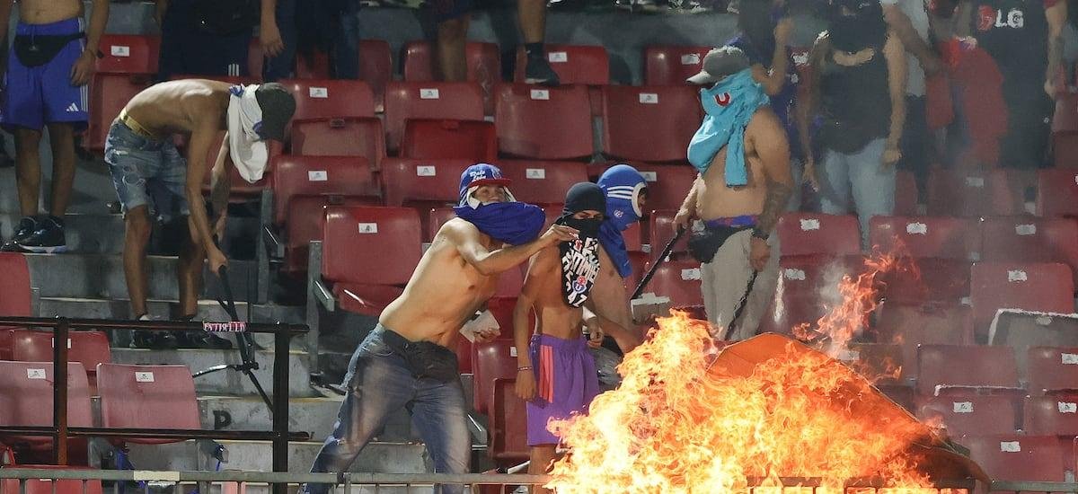 Suman 30 sancionados: la U se querella contra 13 individuos por los actos de violencia en el Estadio Nacional