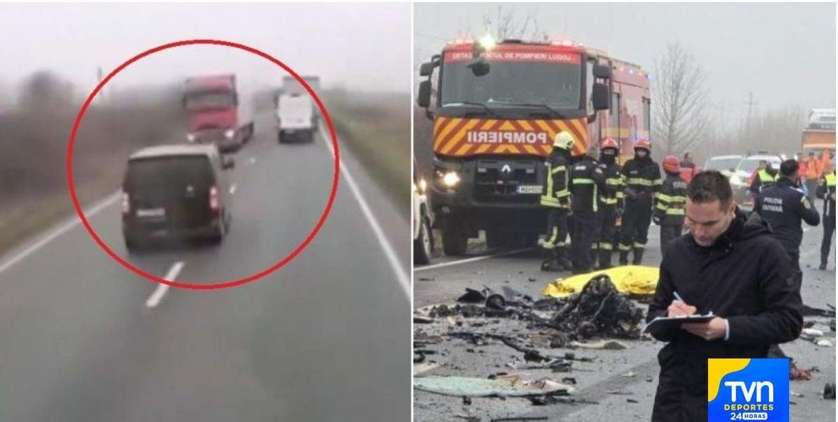 IMÁGENES SENSIBLES | El VIDEO del trágico accidente donde murieron siete hinchas del PAOK de Grecia