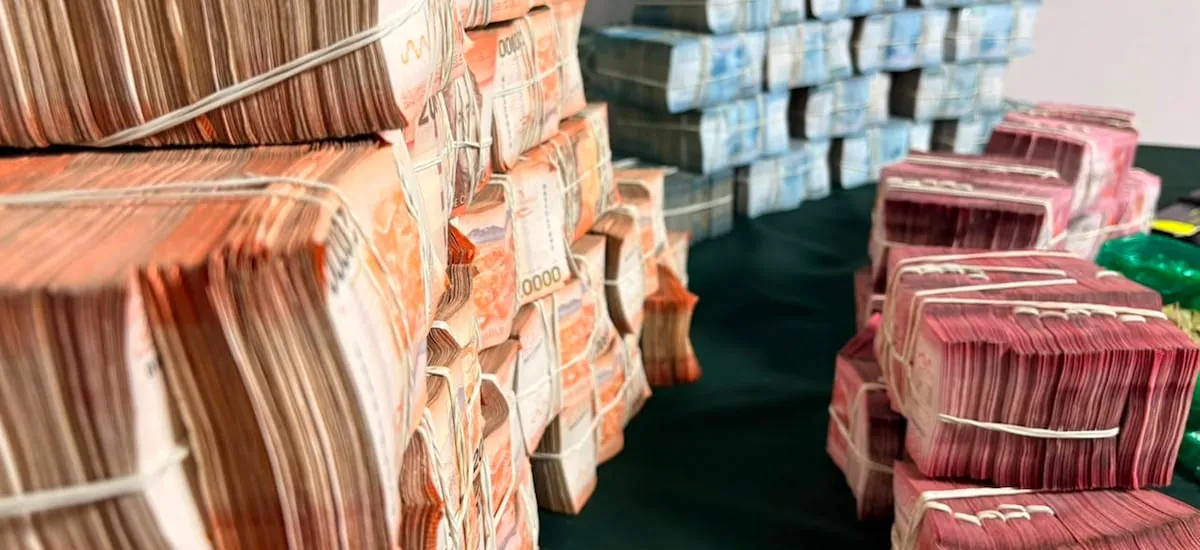 Los tres extranjeros que Carabineros detuvo con más de $540 millones en billetes en Coquimbo
