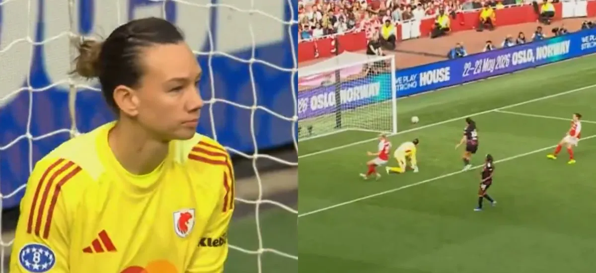 Tiane Endler tuvo jornada para el olvido en la Champions Femenina: se equivocó en los dos goles