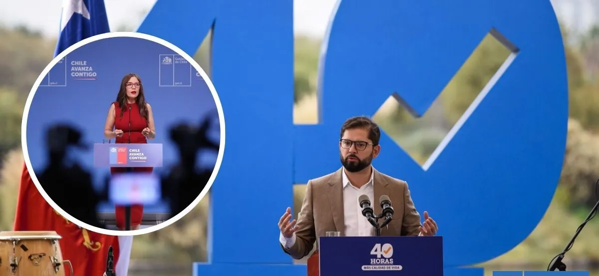 Cadem: Ley de 40 horas lidera hitos de Boric y Vallejo aparece como su ministra mejor evaluada