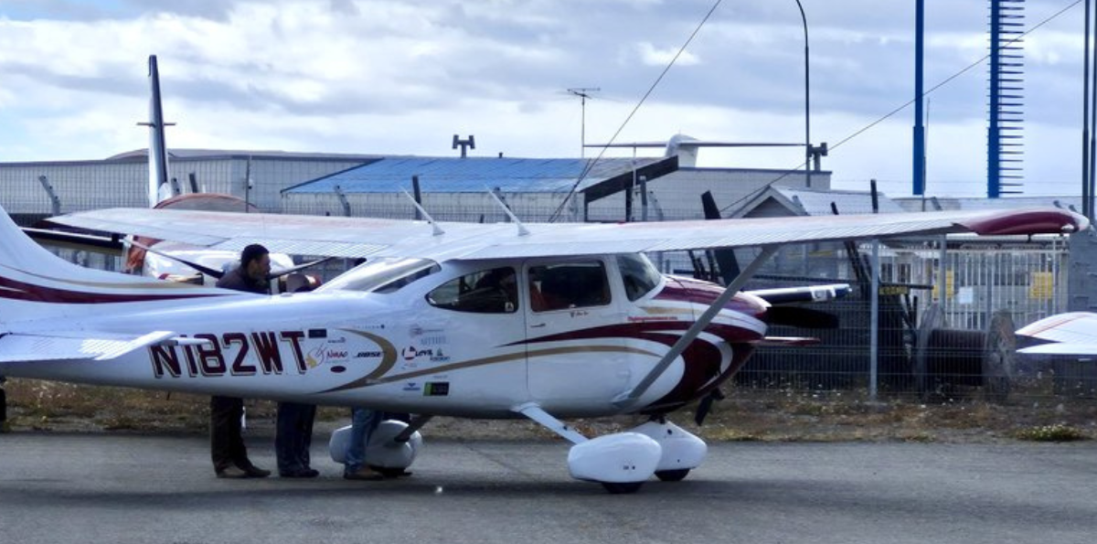 Avión de Ethan Guo, influencer que aterrizó sin permiso en la Antártica, retornó a territorio continental