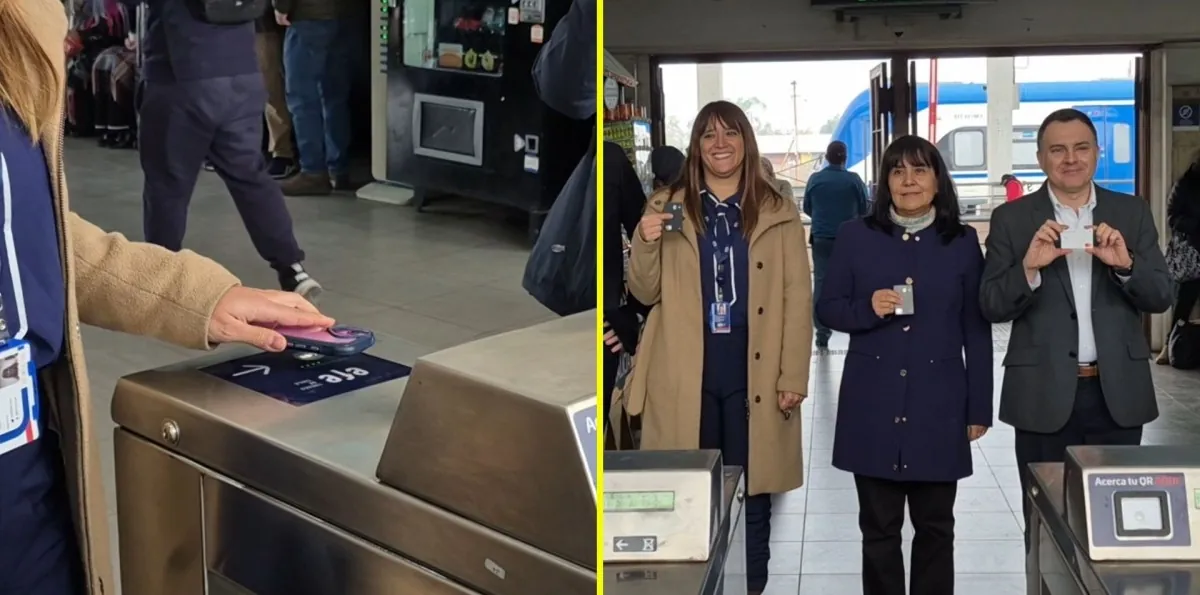 Habilitan nuevo sistema de pago con tarjetas bancarias y billeteras digitales en otro tramo de servicio de trenes de EFE