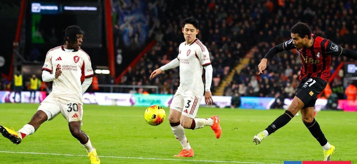 El campeón sigue irreconocible: Liverpool perdió con Bournemouth y cede terreno en Premier League