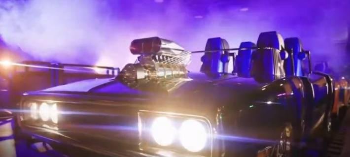 Los autos de Rápidos y Furiosos ahora correrán en una electrizante montaña rusa