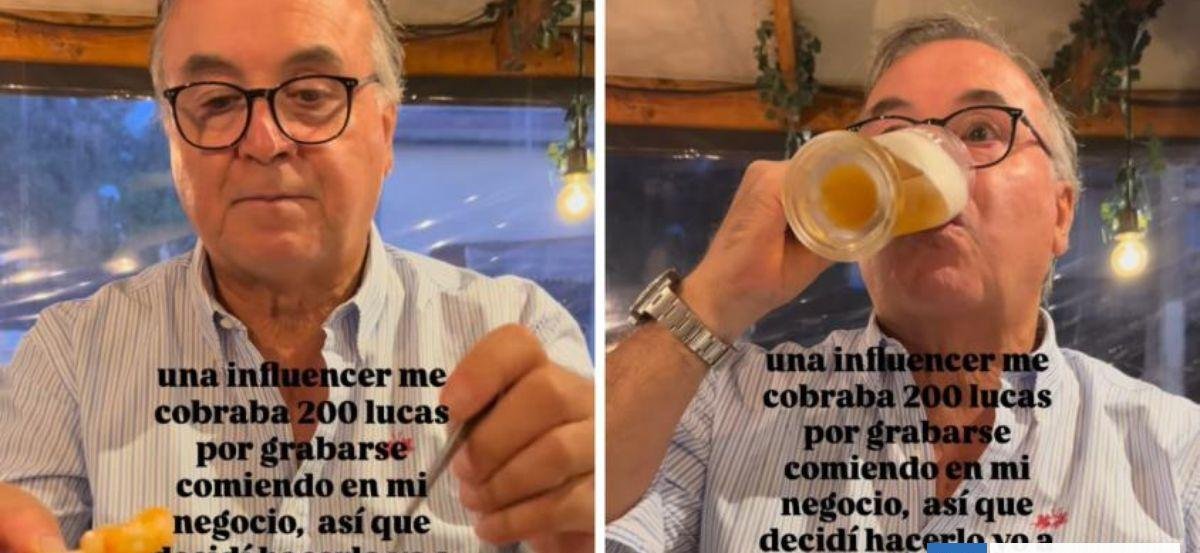 "Una influencer me cobraba 200 lucas": cómo un reel ayudó a potenciar al dueño de un restaurante