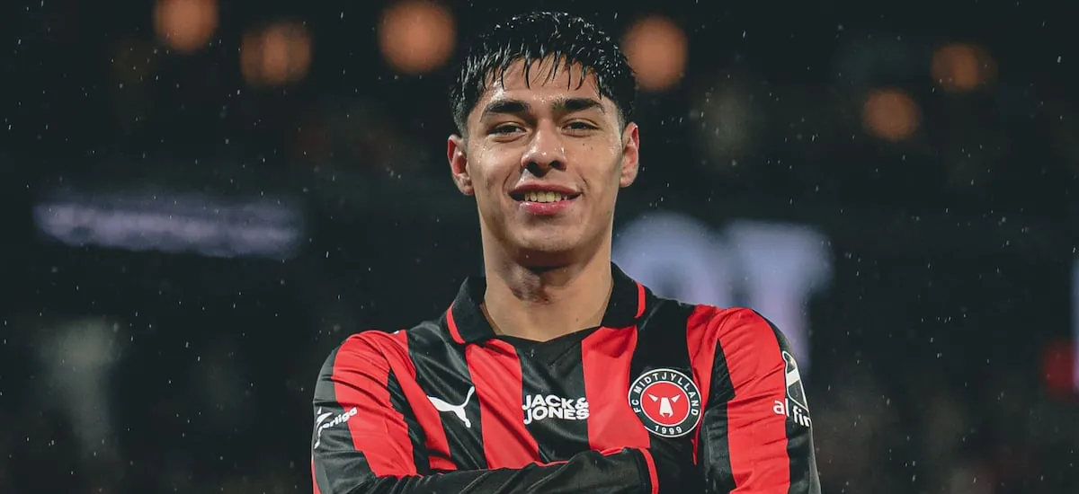 Midtjylland de Dinamarca se frota las manos: clubes ingleses entran de lleno en la pelea por Darío Osorio