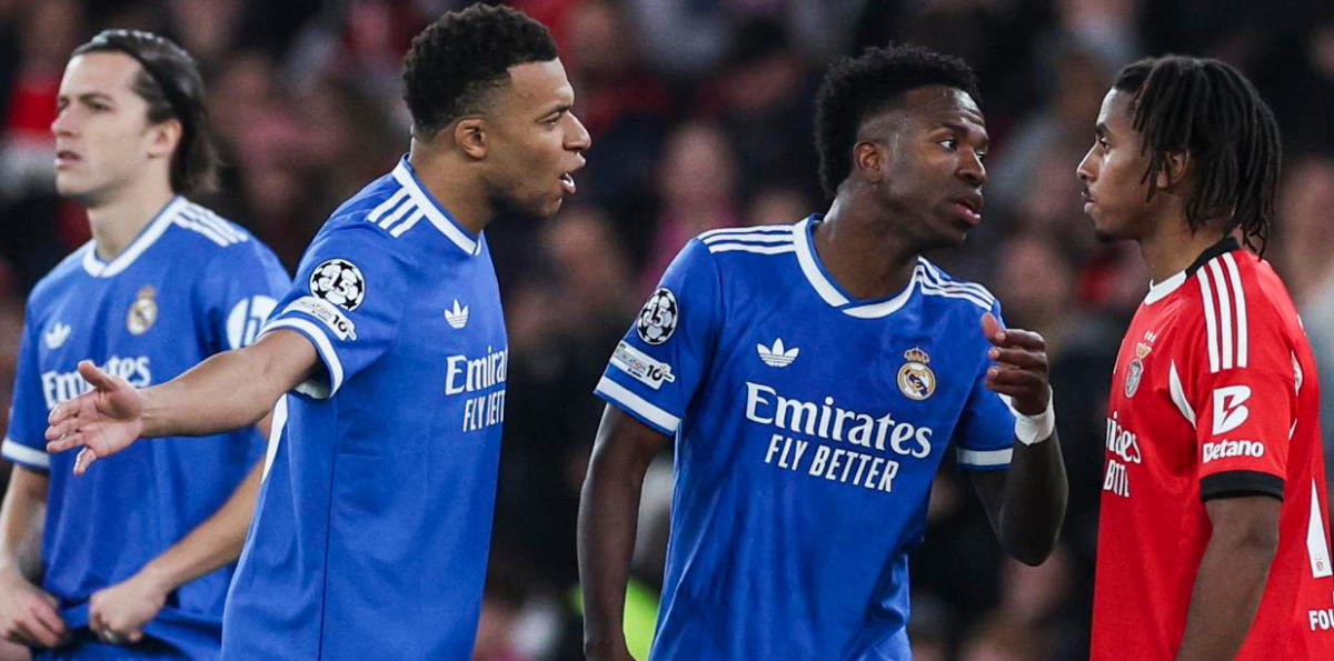 Benfica respaldó a Gianluca Prestianni y desestimó denuncia de Vinícius Jr