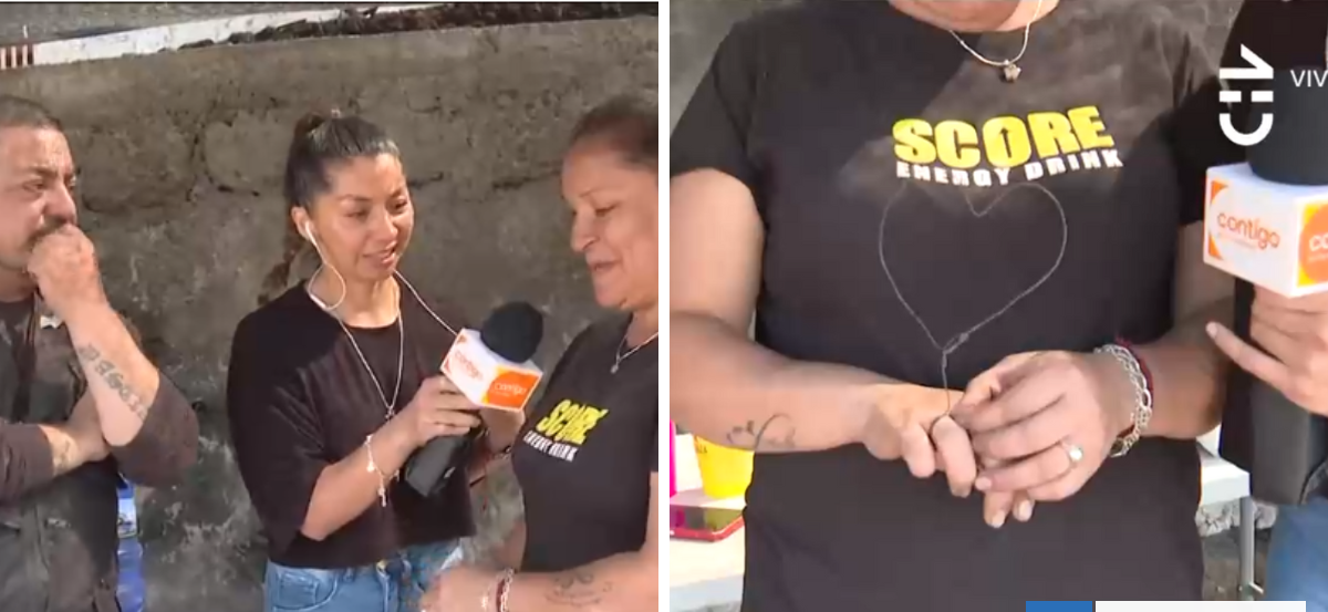 Amor a toda prueba: se comprometieron con anillo de alambre de escombros tras perder todo en incendios