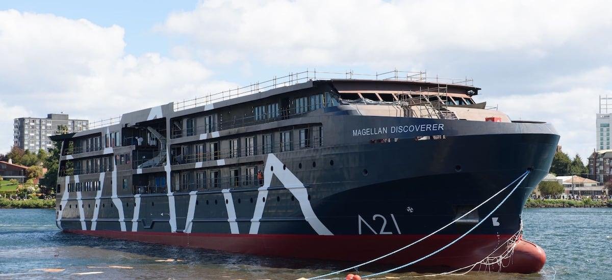 Crucero eléctrico-híbrido Magellan Discoverer debutará a finales de 2026