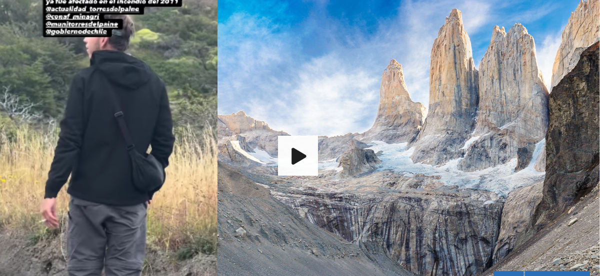 Israelí que encendió cigarro en Torres del Paine deberá pagar $2 millones a Bomberos: es segundo caso