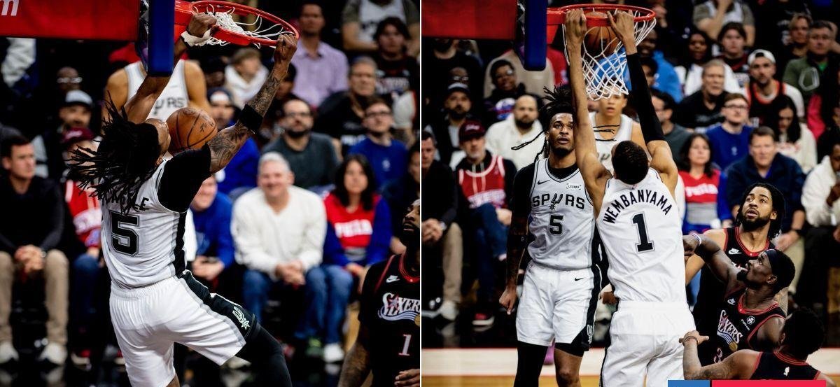 NBA: Los Spurs se desquitaron con los 76ers de su derrota en el Garden que acortó gran racha