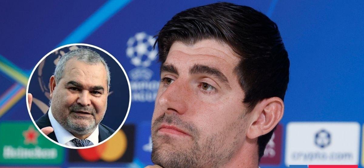 Courtois respondió a Chilavert y condenó polémicos dichos del paraguayo sobre Vinicius y Mbappé