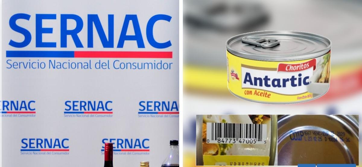 Sernac oficia a marca de mariscos enlatados por alerta sanitaria: da 10 días para entregar información