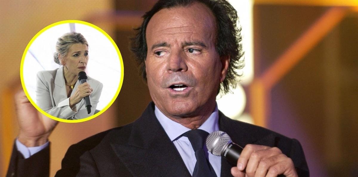 Julio Iglesias demanda a vicepresidenta española por acusaciones de abusos sexuales en su contra