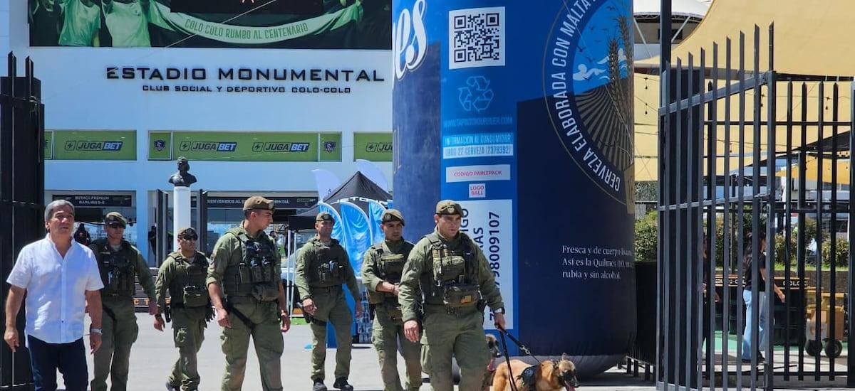 Autoridades revisan medidas de seguridad para el Superclásico y destacan uso de torniquetes con control biométrico