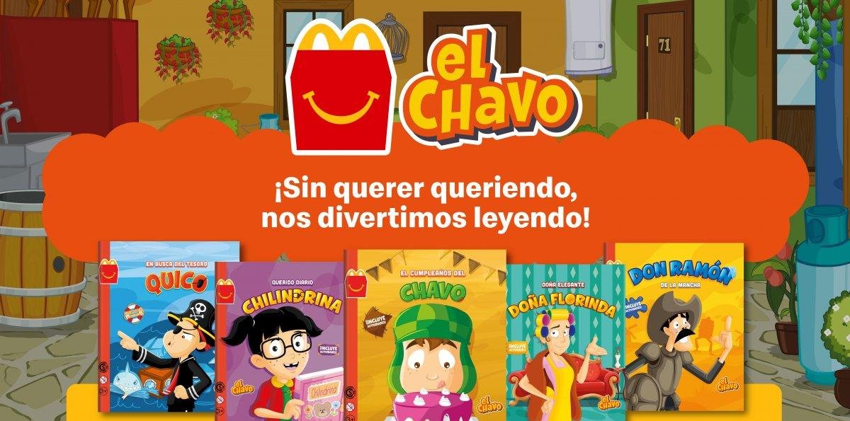 Lectura que une familias y generaciones: “El Chavo” llega a la Cajita Feliz Libros