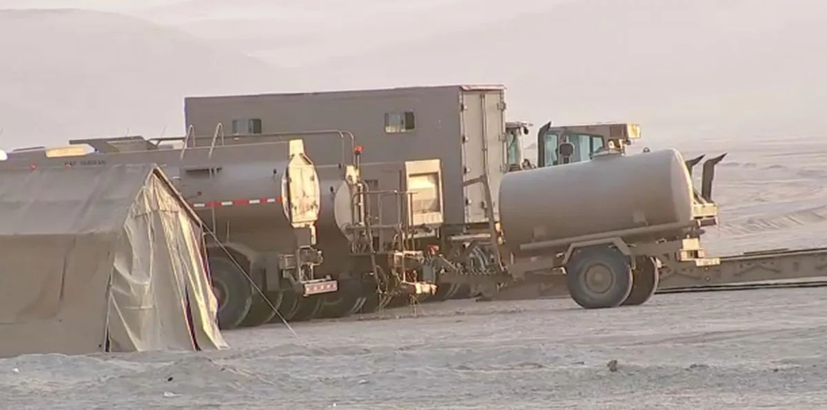 Construcción de zanja en la frontera norte: Militares se despliegan con maquinaria y ya habrían iniciado algunos trabajos