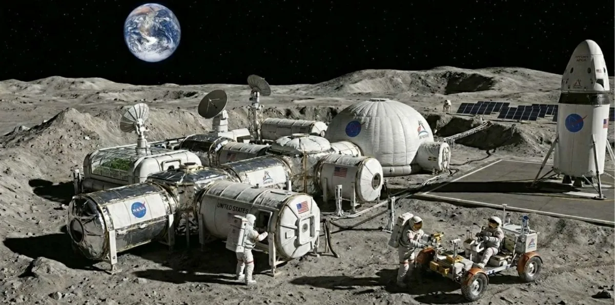 NASA proyecta base humana permanente en la luna desde 2032: ¿Cómo sería la colonia?
