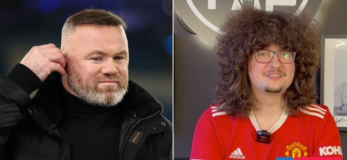 Wayne Rooney se hartó del hincha del reto capilar del Manchester United: "Me está volviendo loco"