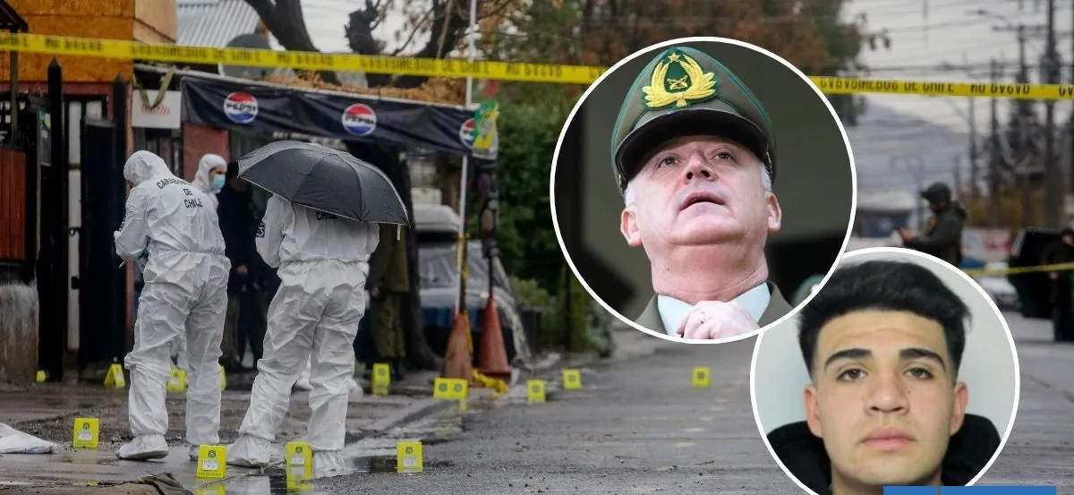 "Mejor que se entregue": General Araya advierte a "El Panda", presunto autor de disparos a carabineros