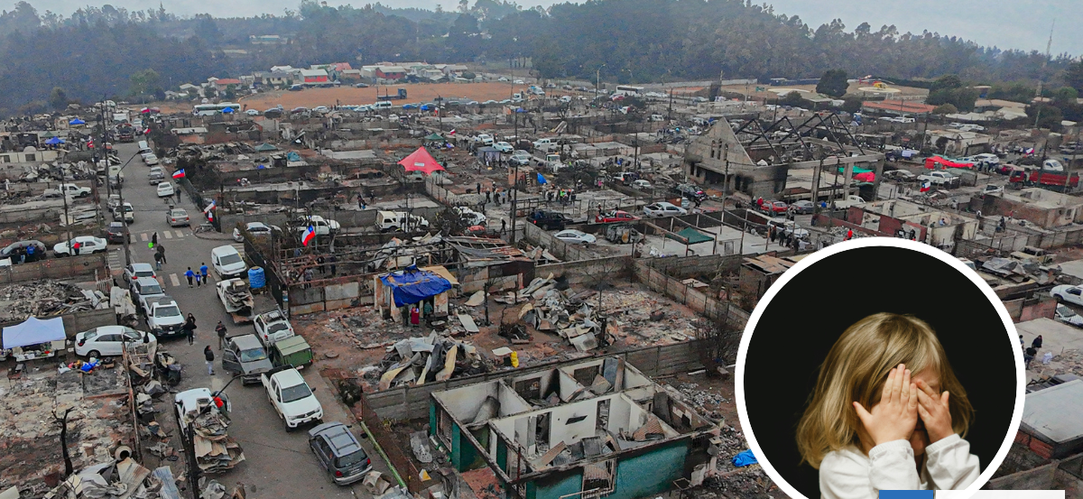 La infancia: la otra herida de los incendios