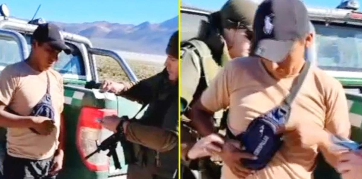 Les ofreció $226 mil: Detienen a conductor por intentar sobornar a Carabineros en la frontera norte del país