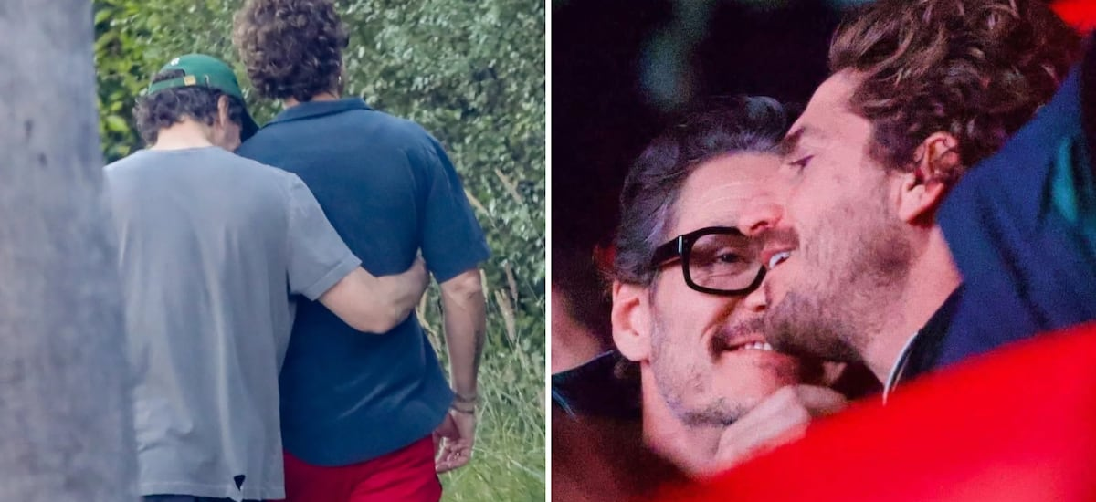 Captan a Pedro Pascal y Rafael Olarra caminando tomados de la cintura: no se podían separar