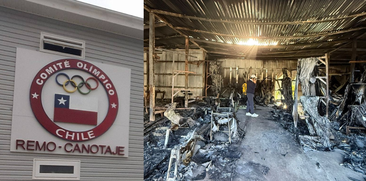 Incendio en CEO de Curauma destruyó botes y palas del Team Chile de remo