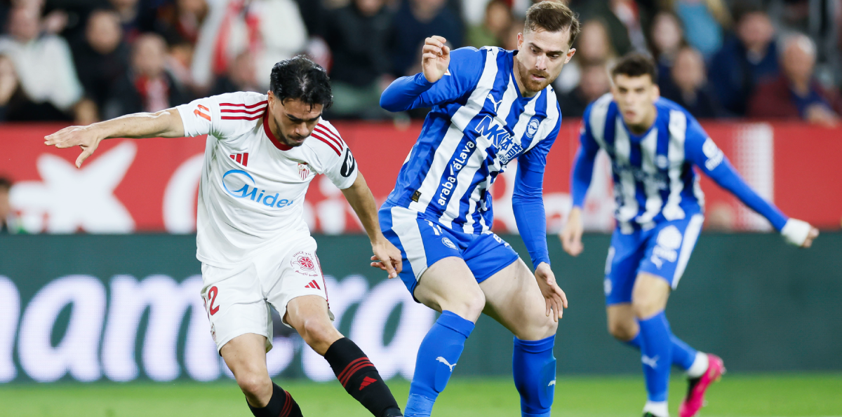 Sevilla empató con Deportivo Alavés y sigue sin levantar cabeza en La Liga