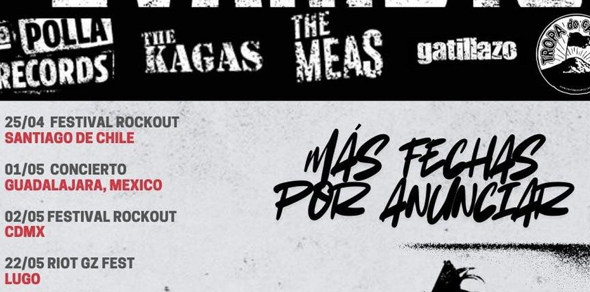 Vocalista de La Polla Records revela regreso del festival Rockout