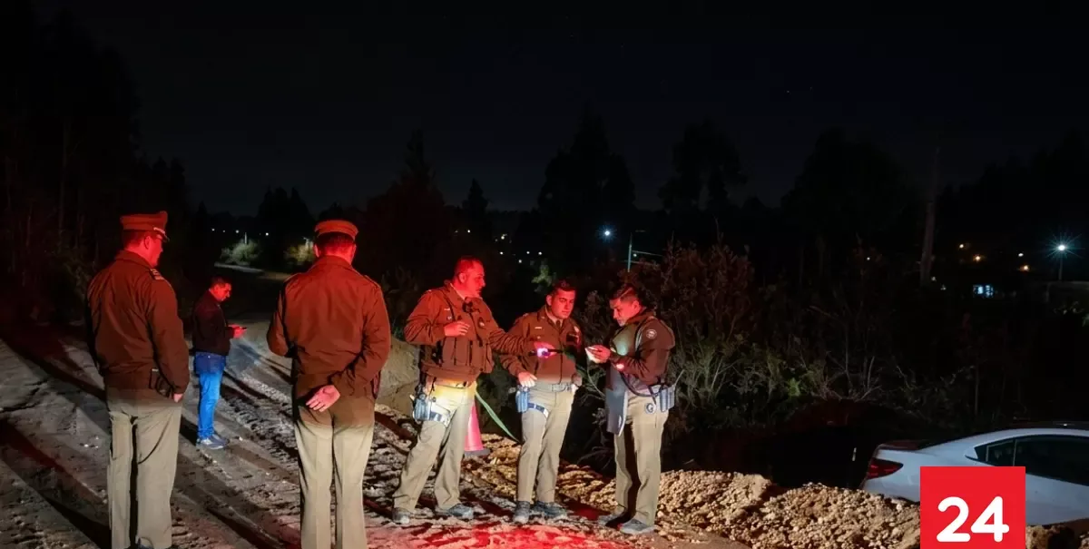 Un muerto y dos detenidos deja persecución policial en San Francisco de Mostazal