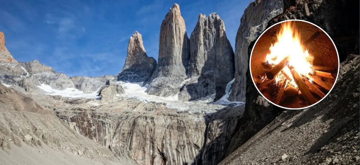 Detienen a tres turistas japoneses por encender fogata en Torres del Paine: deberán pagar millonaria multa