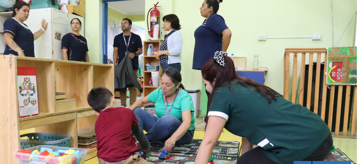 Habilitan jardín infantil de emergencia en Penco tras incendios forestales en la zona