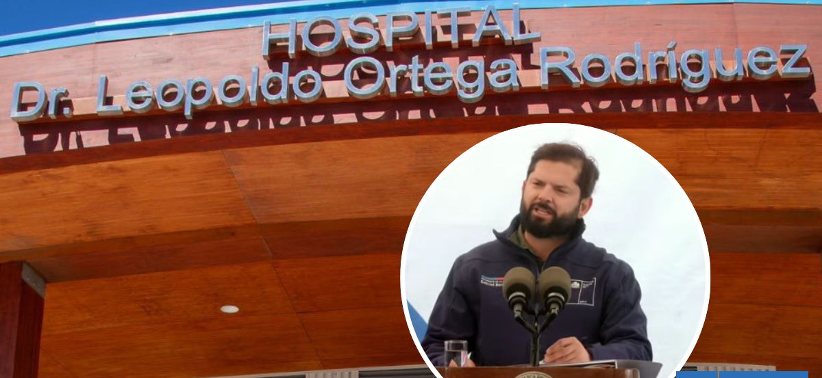 Boric encabeza inauguración del Hospital Dr. Leopoldo Ortega Rodríguez durante su gira por Aysén