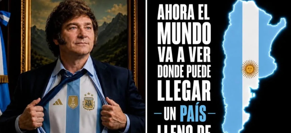 Los controvertidos mensajes de Javier Milei en defensa de Argentina: “Nos tienen celos”